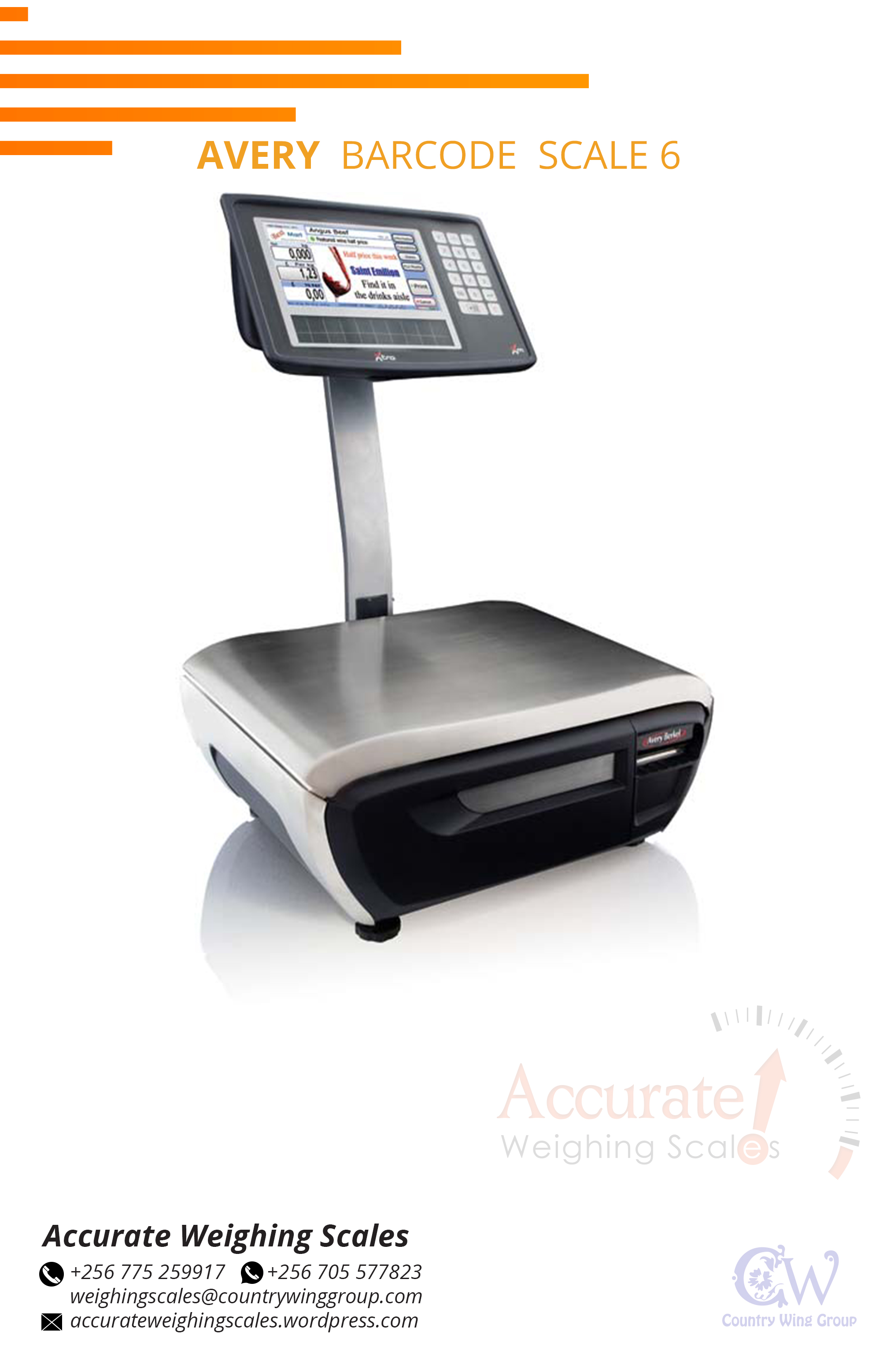 reliable daily label printing barcode scales - Barcode weighing scale available in Kampala, Uganda