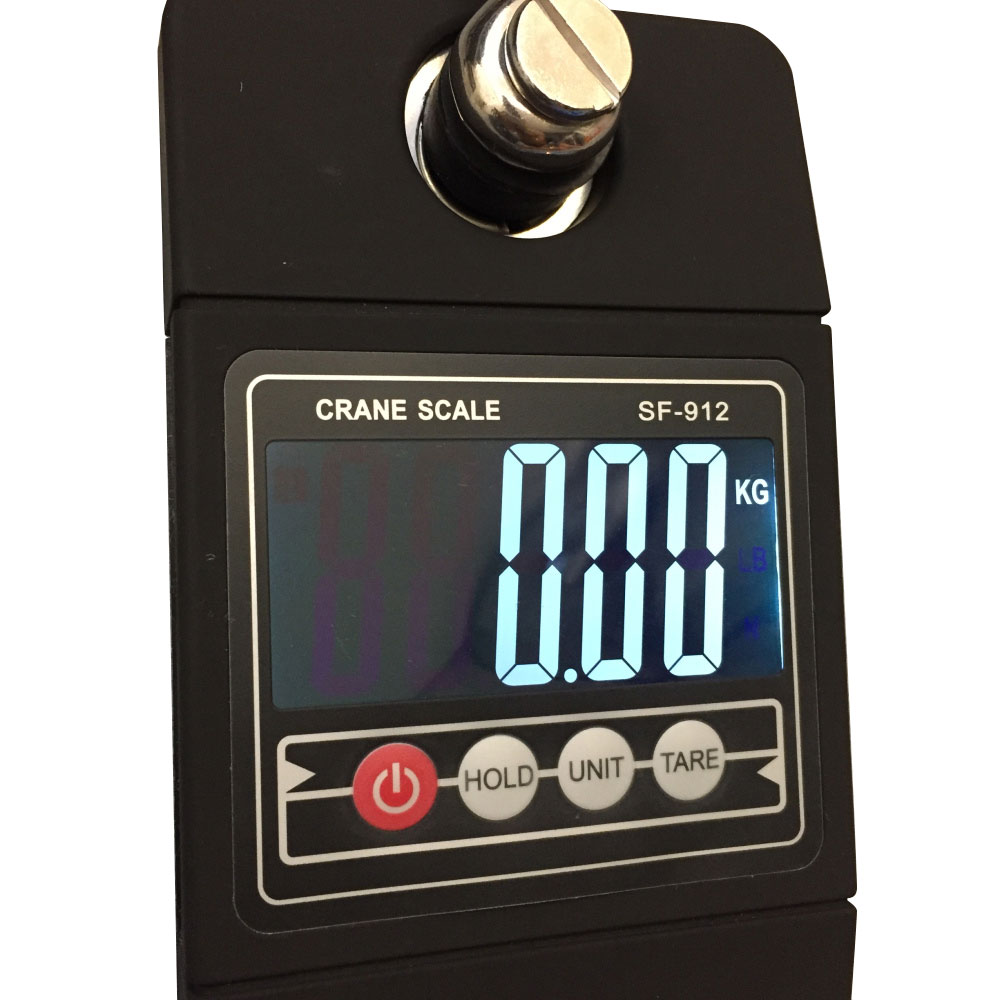 Bright, backlit LED or LCD digital display crane scales - Crane-Light-Duty weighing scale available in Kampala, Uganda