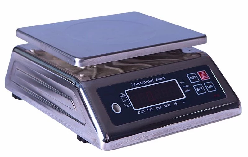 Worthy waterproof table top weighing scales