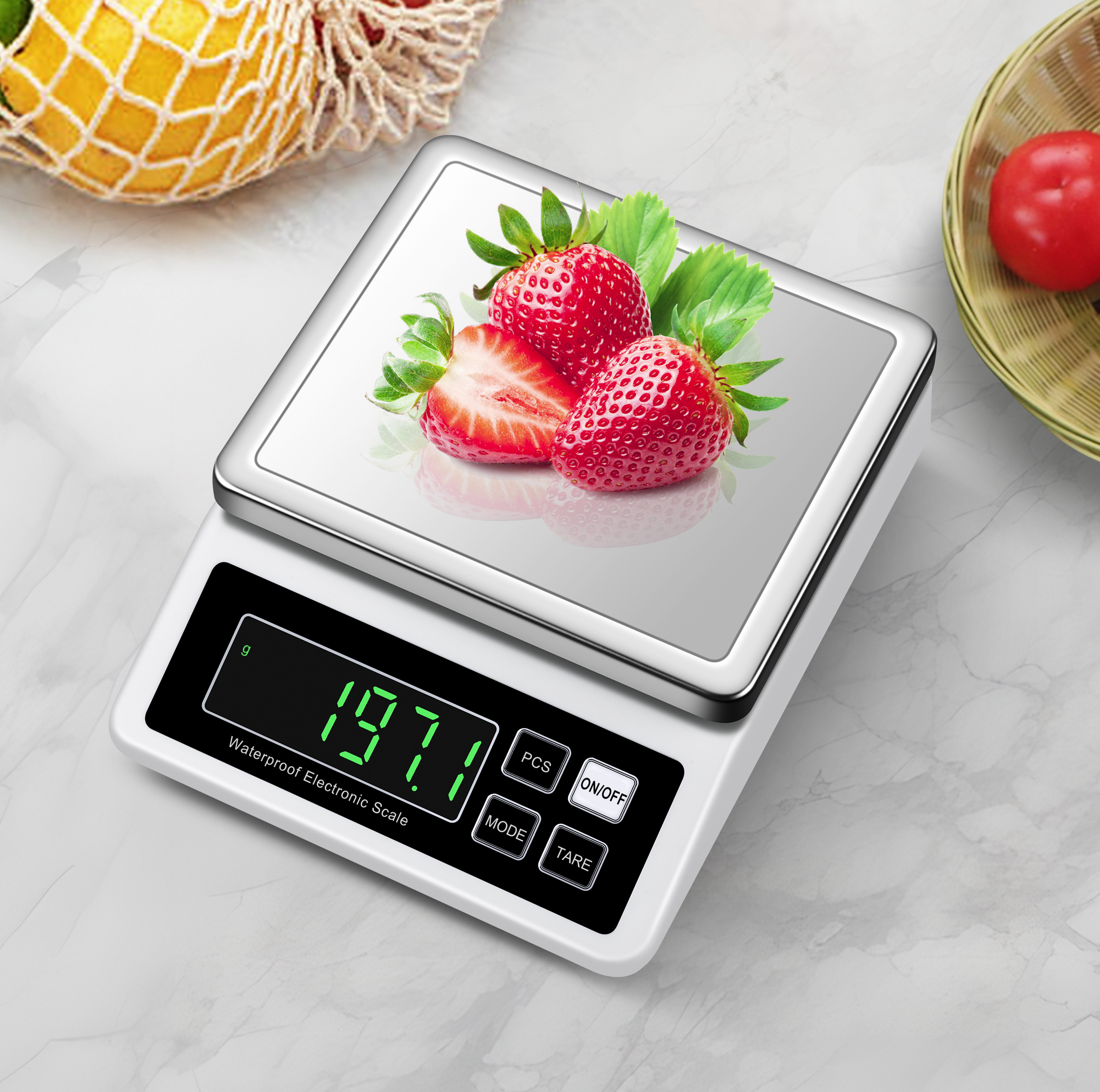 Digital Electronic Platform Scale – 304 Stainless Steel - Waterproof weighing scale available in Kampala, Uganda