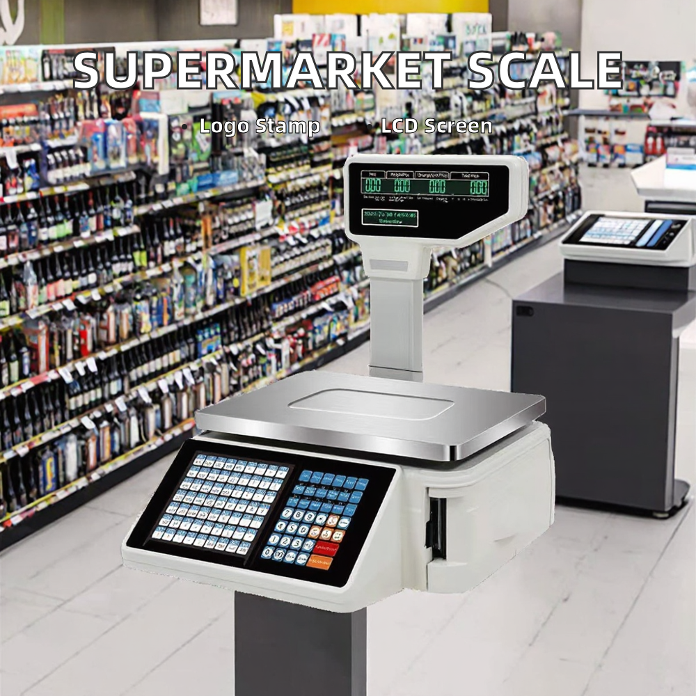 New Arrival Cash Register Scale with Barcode - Barcode weighing scale available in Kampala, Uganda