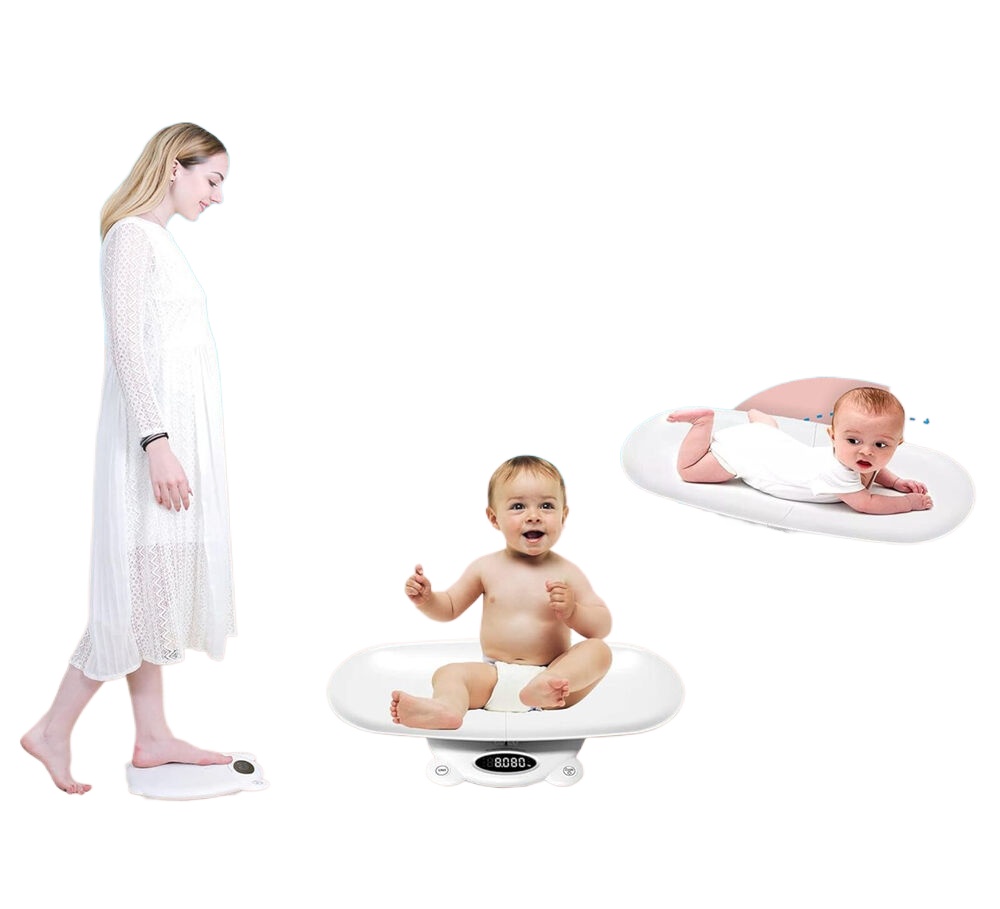 ABS Rechargeable Battery Baby Weight & Height Measuring Scale - Baby-Scales weighing scale available in Kampala, Uganda