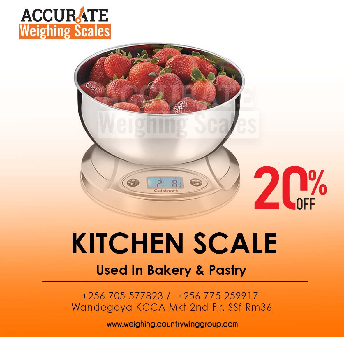 Rechargeable kitchen weighing machine