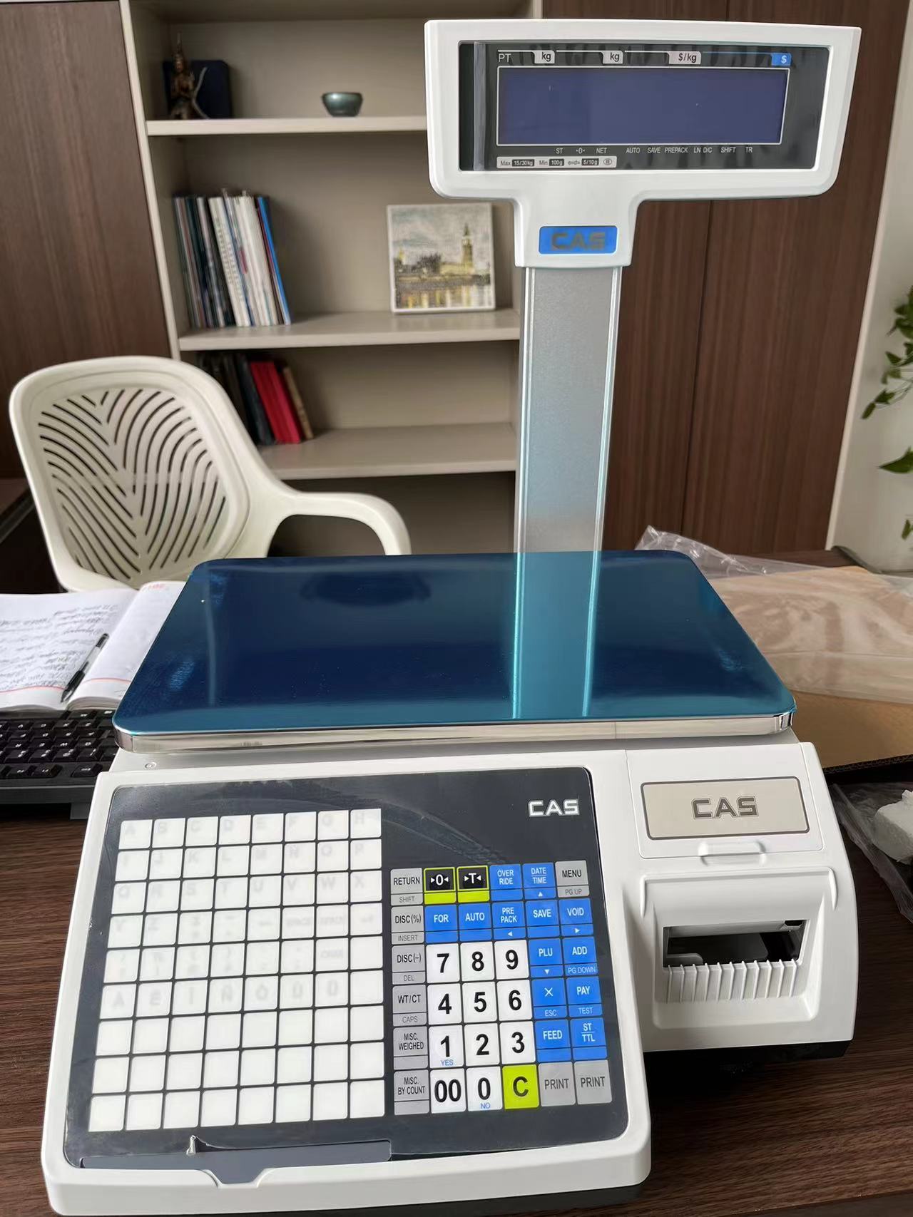 Highly Accurate Barcode Label Printing Scale - Barcode weighing scale available in Kampala, Uganda