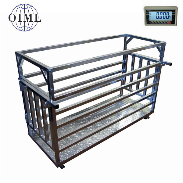 Electronic Animal Floor Cattle Weighing Scale with Indicator