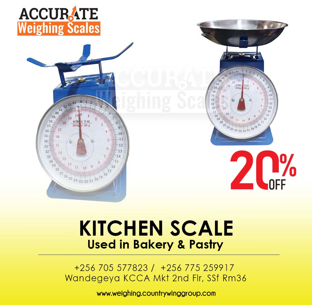 dial ingredients table top weighing scales for sale Wandegeya - Image 2