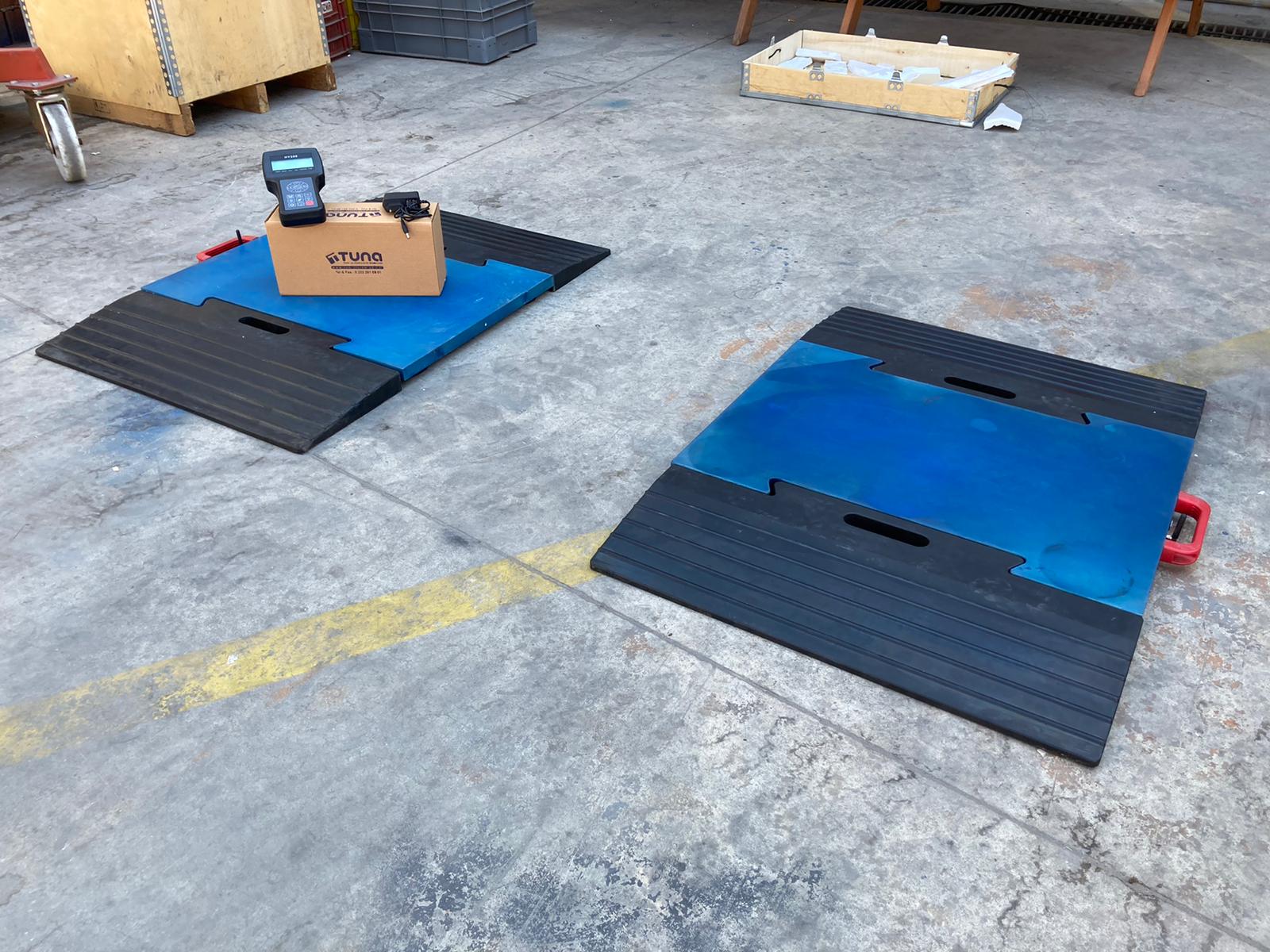 double deck trucks axle scales with 100 tons capacity for sale - Axle-Truck-Scales weighing scale available in Kampala, Uganda