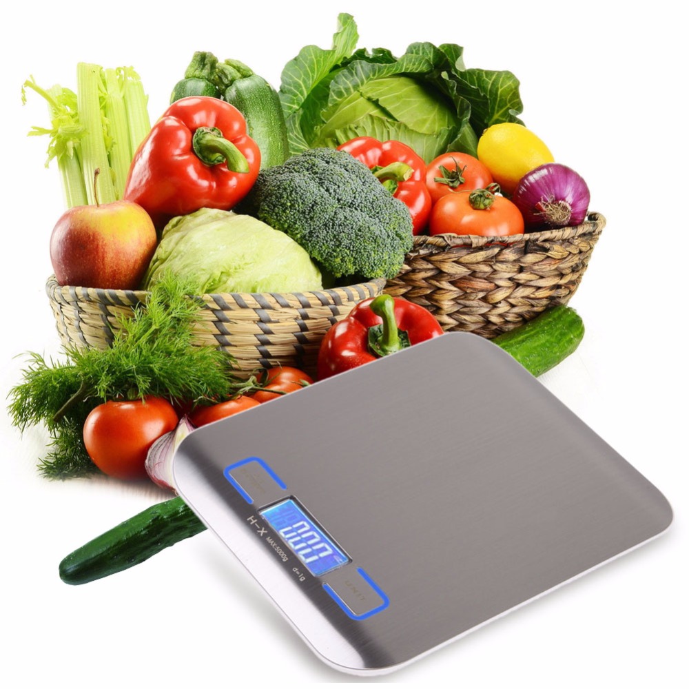 Slim-Fit Foldable Kitchen Scale