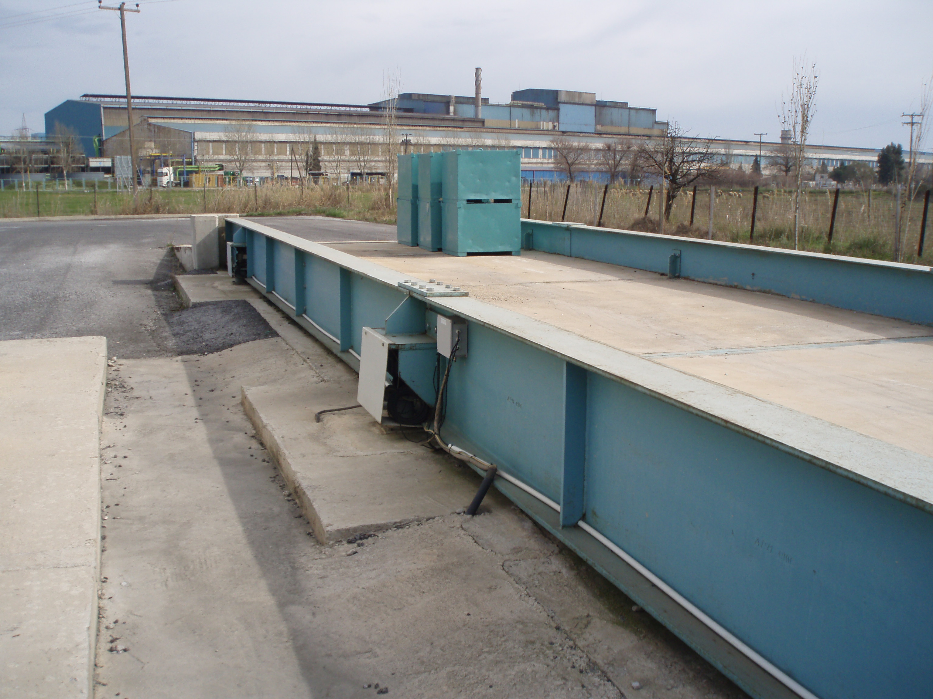 strong H-beam structure weighbridges for easy loading in trucks Bombo - Vehicle-Weighbridges weighing scale available in Kampala, Uganda