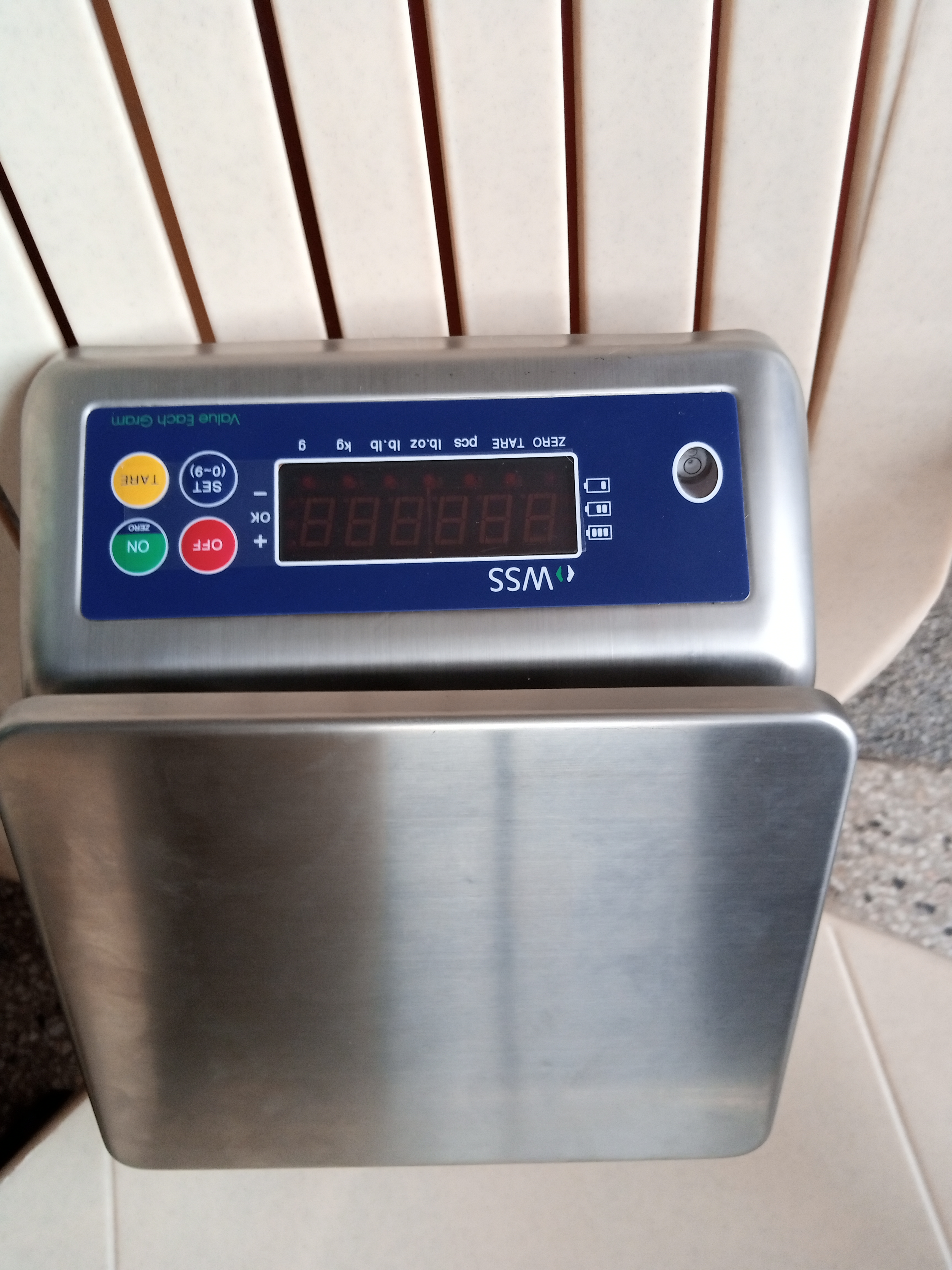 Major moisture proof weighing scales