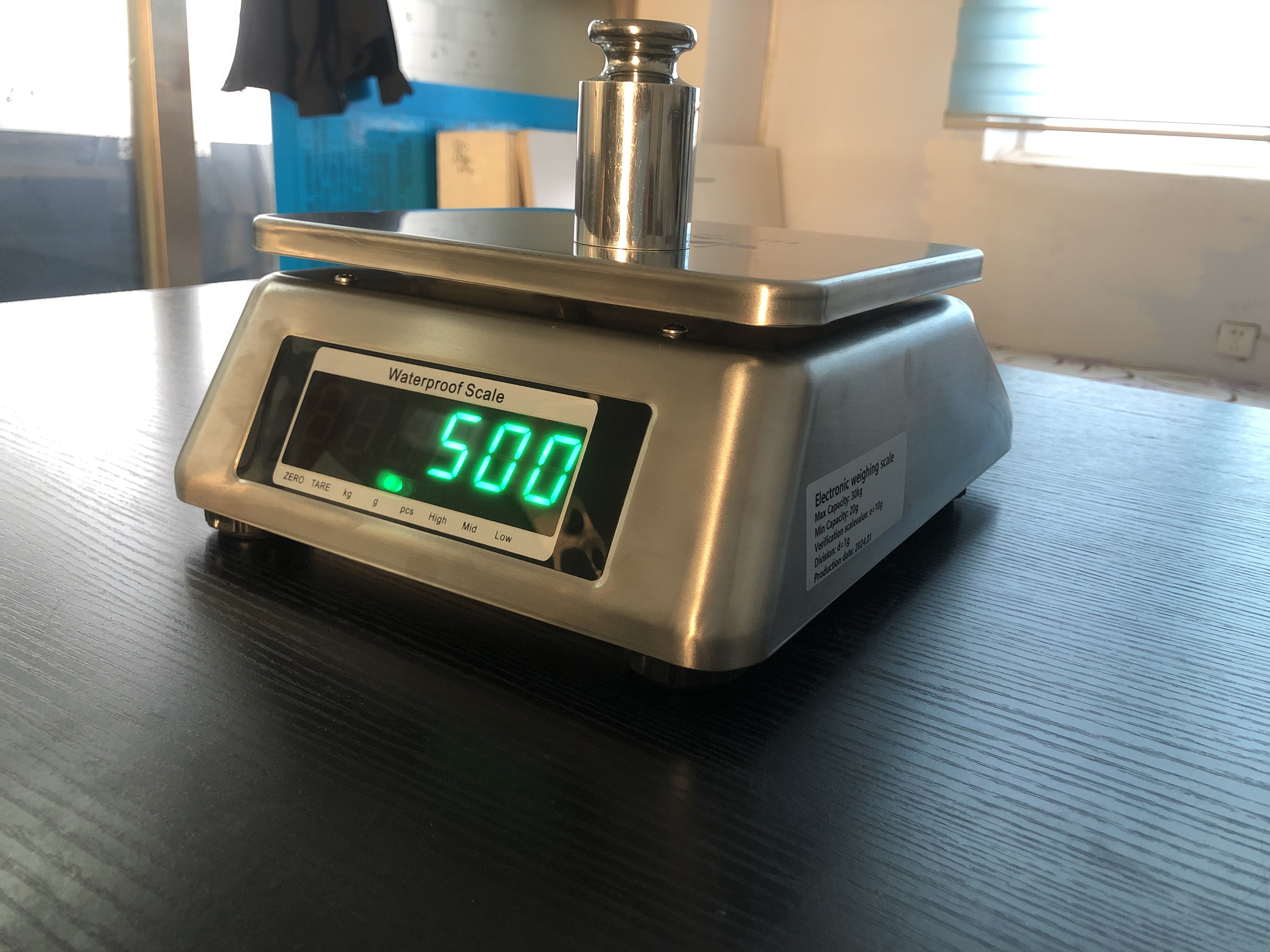 Waterproof Stainless Steel Fish & Food Scale - Waterproof weighing scale available in Kampala, Uganda