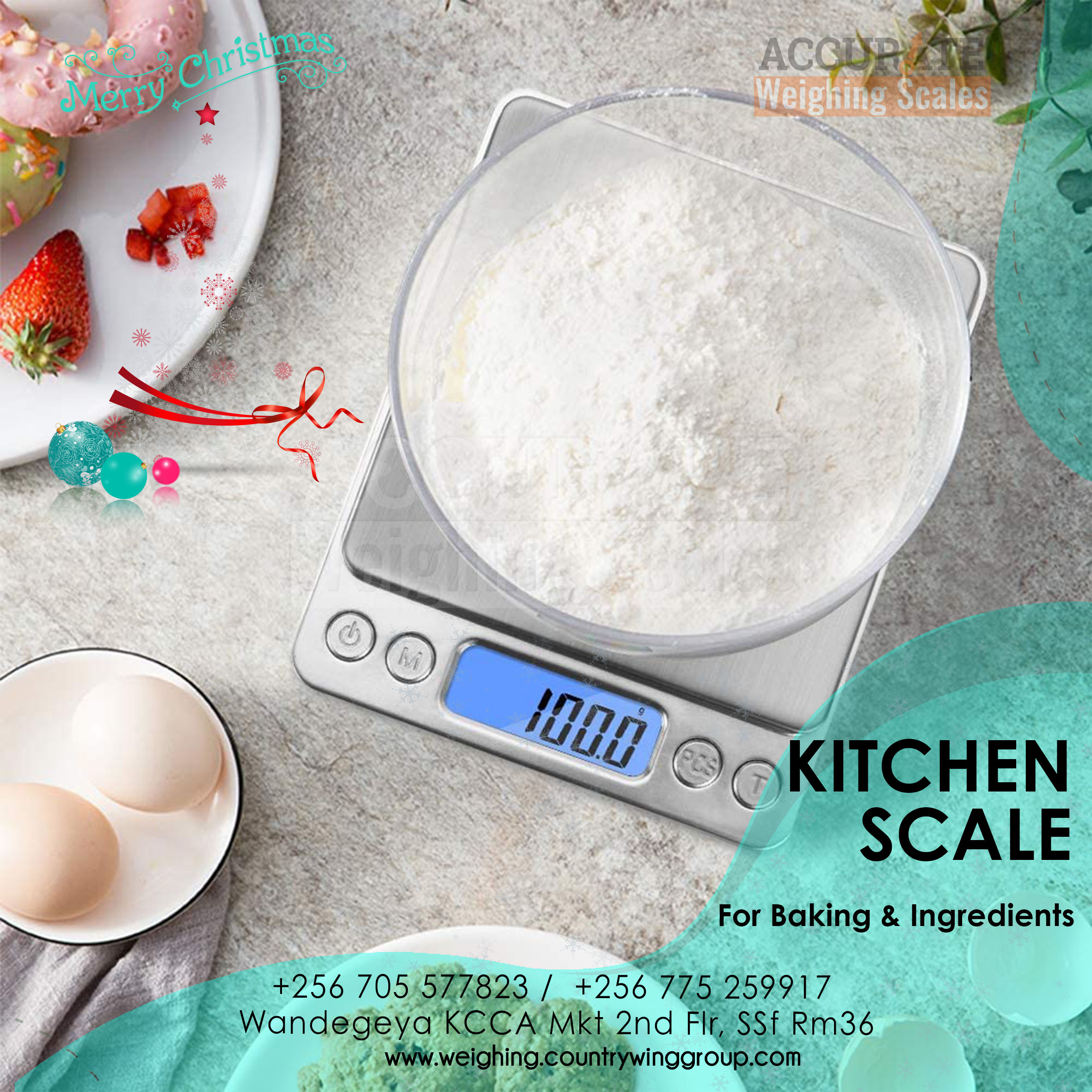 Kitchen weighing machine 5kg