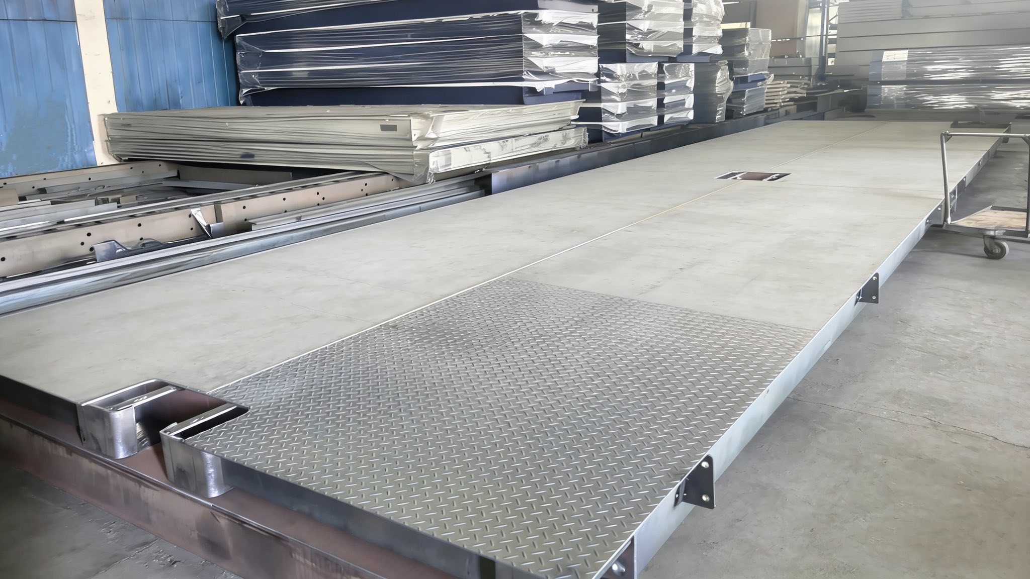 60-Ton Weighbridge with Checked Plate - view 2